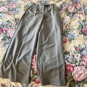 Wide leg trousers